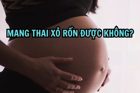 Xỏ khuyên rốn khi đang mang thai được không?