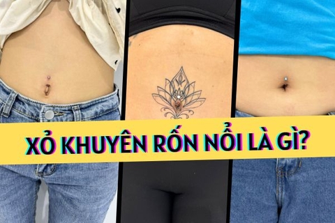 Xỏ khuyên rốn nổi là gì? Tại sao nên lựa chọn kiểu xỏ này?