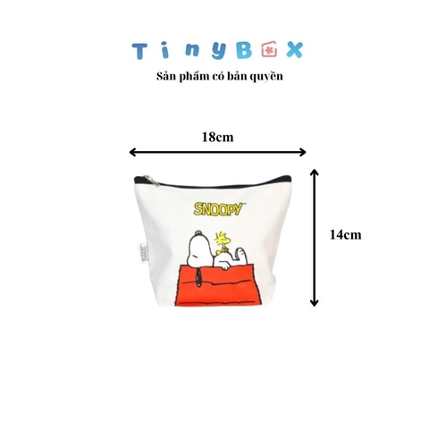 Túi vải đa năng nhà cún Snoopy