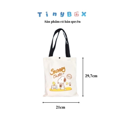 TÚI VẢI PN SNOOPY VIETNAM WH