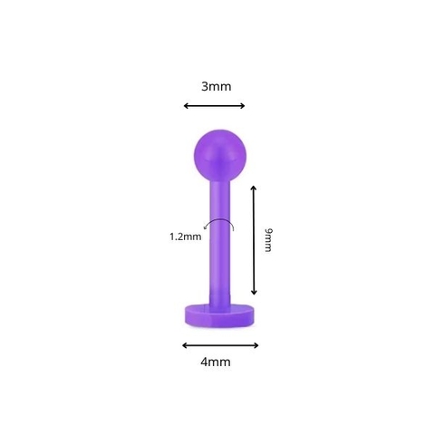 Khuyên cơ bản hợp nhiều vị trí Violet