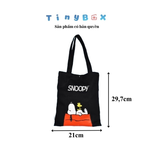 TÚI VẢI PN SNOOPY 2541BK