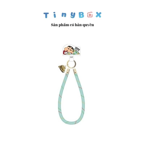Dây điện thoại đeo cổ tay Crayon Shinchan xanh