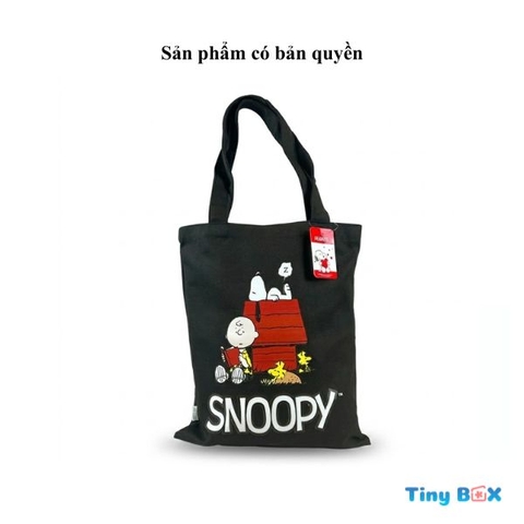 Túi vải Peanuts nhà cún Snoopy