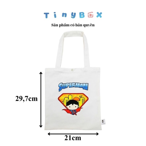 Túi vải Superman Chibi