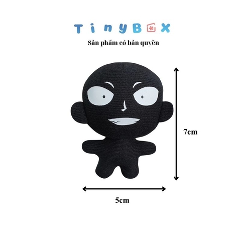 Móc khóa thú bông Hannin - Hàng độc quyền, chính hãng