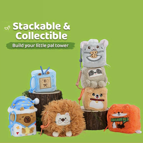 Squarepals - Animal Collection - 7cm
