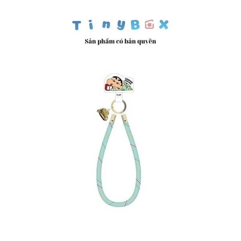 Dây điện thoại đeo cổ tay Crayon Shinchan xanh