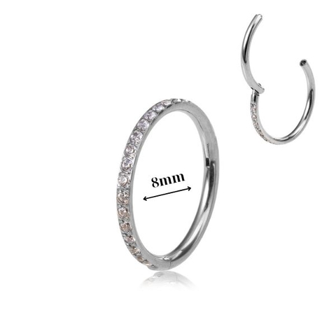 Khuyên tròn đeo Septum/ Daith giá rẻ, bền màu