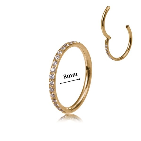 Khuyên tròn đeo Septum/ Daith giá rẻ, bền màu