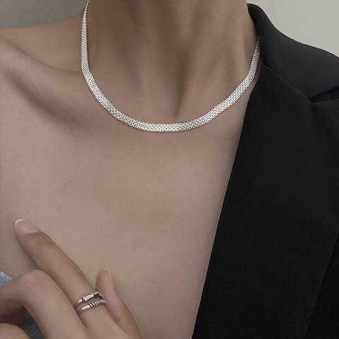 Dây chuyền choker cá tính, sang trọng - ok365m Hàn Quốc
