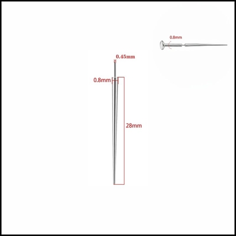 Taper/Dụng cụ dẫn hướng cho khuyên chốt nhấn