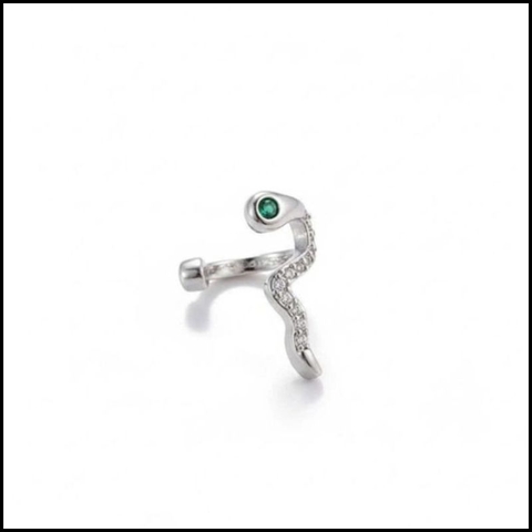 Khuyên không bấm con rắn - Hợp kim