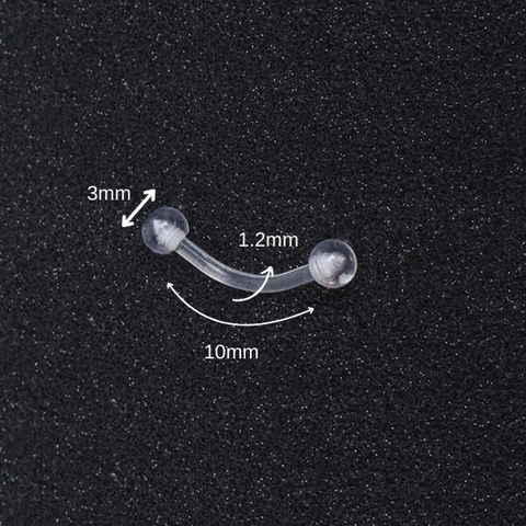 Khuyên nhựa đa năng giấu lỗ - 2 size