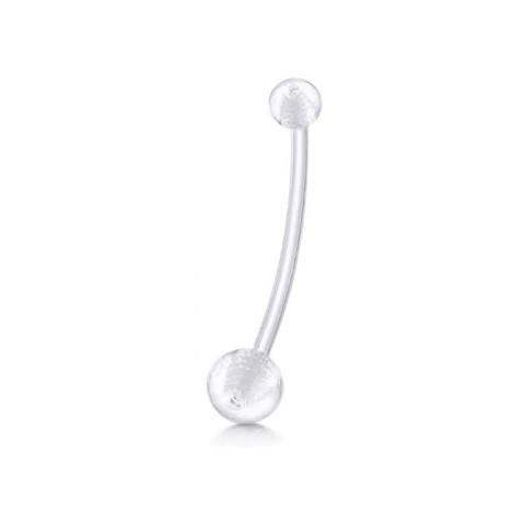 Khuyên rốn cho mẹ bầu - Nhựa dẻo 1.6*25*5/8