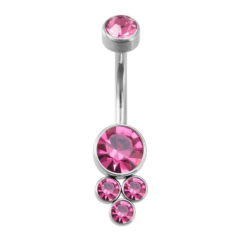 Khuyên rốn Ruby thời trang