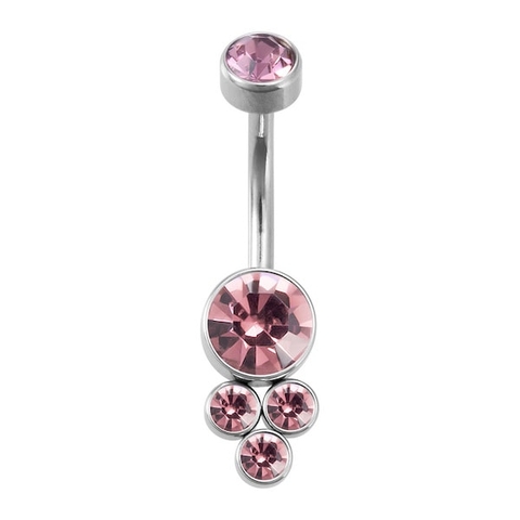 Khuyên rốn Ruby thời trang