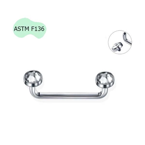Khuyên cấy dưới da - TITANIUM - 2 size