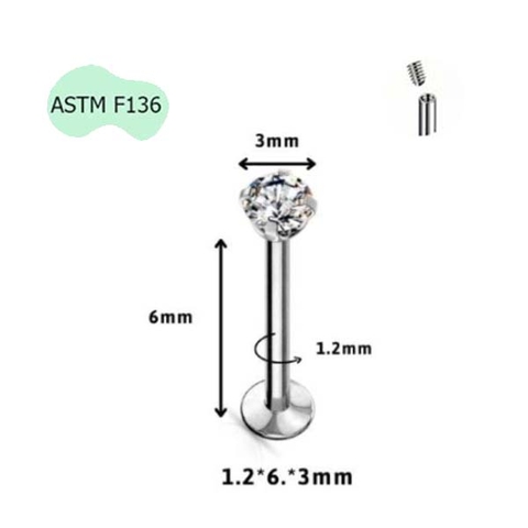 KHUYÊN TAI TITANIUM REN TRONG