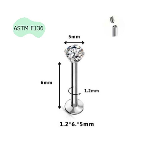 KHUYÊN TAI TITANIUM REN TRONG