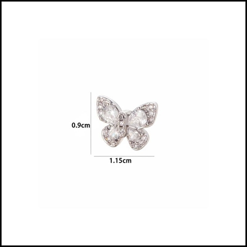 Khuyên tai Butterfly - Hợp kim