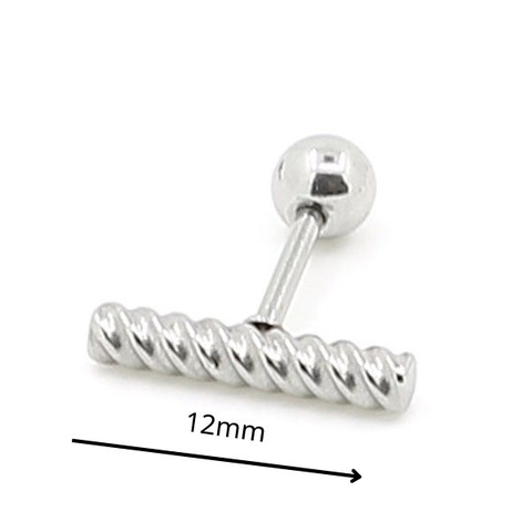 Khuyên tai GLORIA002 12mm nhiều màu