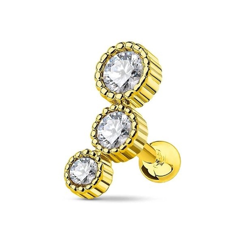 Khuyên tai ngọc EMERALD 3 màu