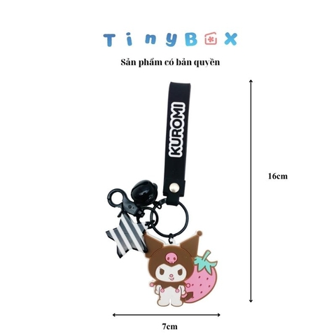 Móc khóa cao su Kuromi