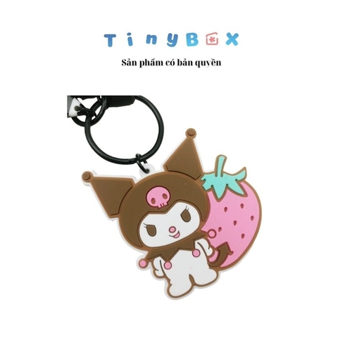Móc khóa cao su Kuromi tại tinybox
