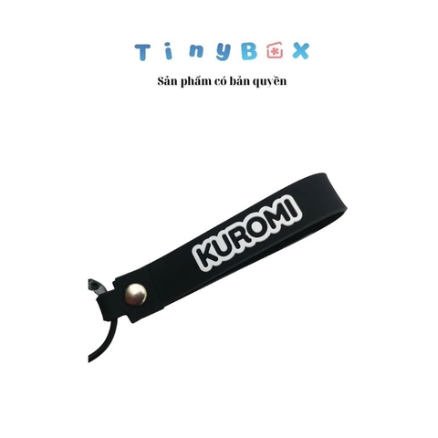 Móc khóa cao su Kuromi tại tinybox