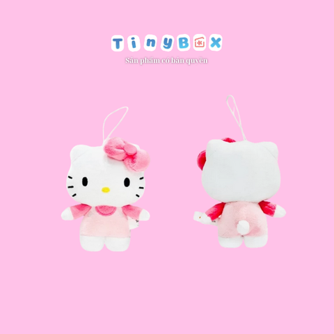 Móc khóa thú bông Hello Kitty