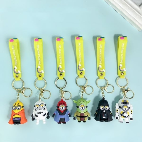 Móc khóa hoạt hình MINION có 6 mẫu - Siêu ưu đãi