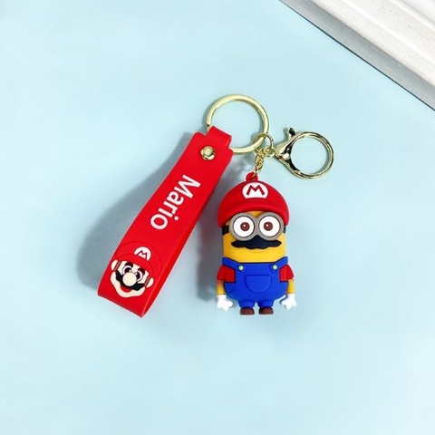 Móc khóa Minion phong cách Mario - Ngộ nghĩnh