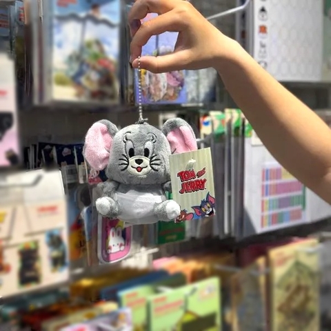 Móc khóa thú nhồi bông hình chuột Tuffy