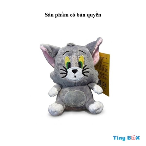 Móc khóa thú nhồi bông hình mèo Tom