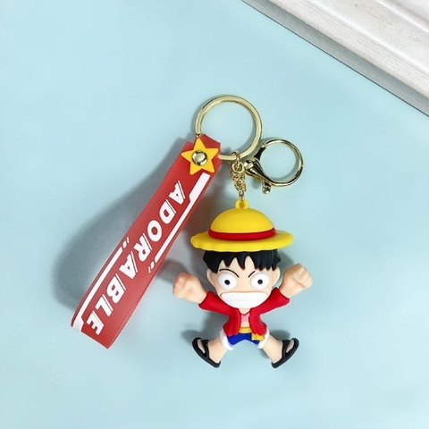 Móc khóa trang trí hình LUFFY, 4 mẫu HOT