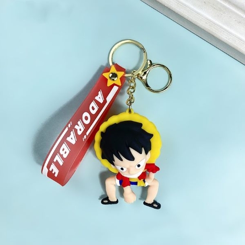 Móc khóa trang trí hình LUFFY, 4 mẫu HOT