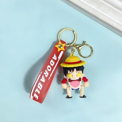 Móc khóa trang trí hình LUFFY, 4 mẫu HOT