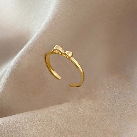 Hợp kim / nhẫn nữ màu vàng gold