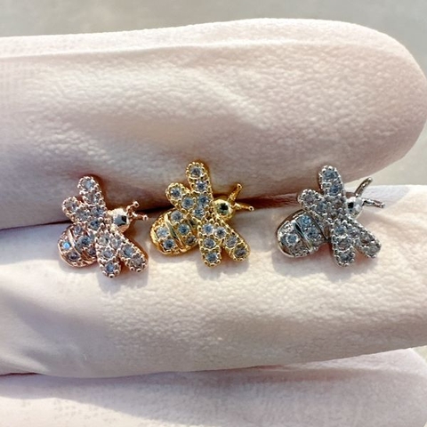 Khuyên tai ORANGE BEETLE EARRING