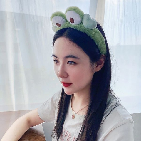 Phụ kiện cài tóc hình chú ếch xanh