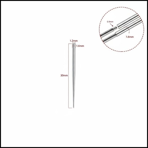 Taper (kim dẫn hướng ren ngoài) - Dụng cụ đeo khuyên tại nhà