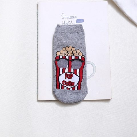Tất cổ ngắn hình POP CORN
