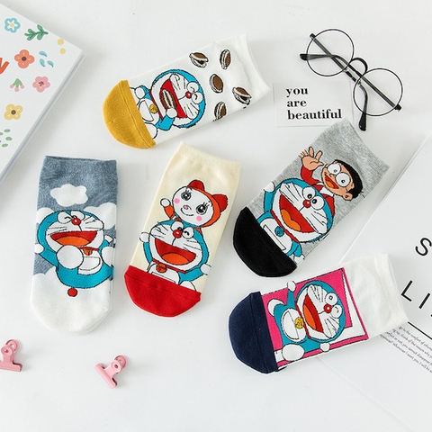Tất unisex hoạt hình DORAEMON