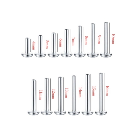 Thân khuyên Titanium (màu bạc, vàng) đầy đủ size