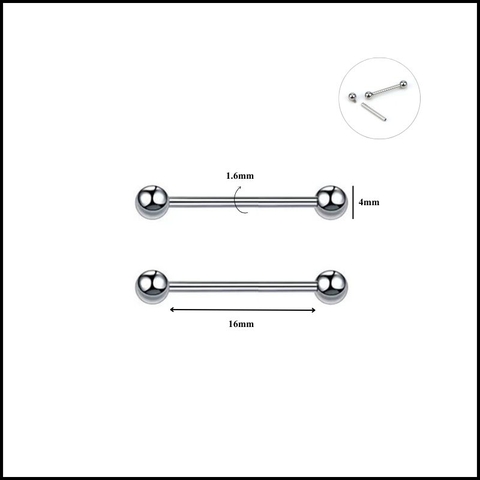 ok365m đeo lưỡi - Titanium basic