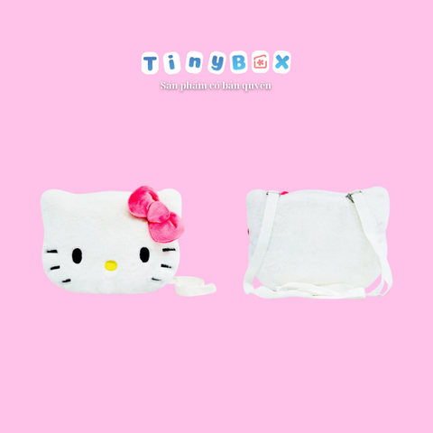 Túi bông mặt Hello Kitty