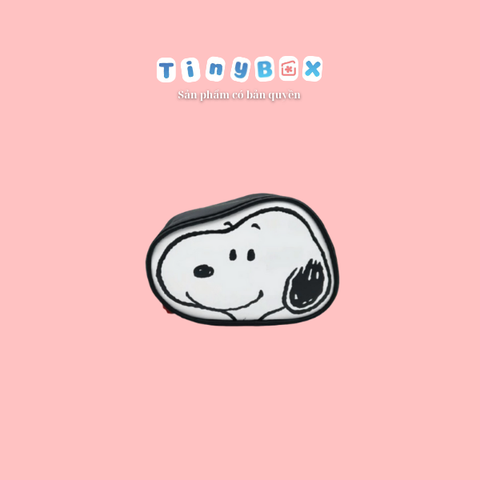 Túi mỹ phẩm mặt Snoopy