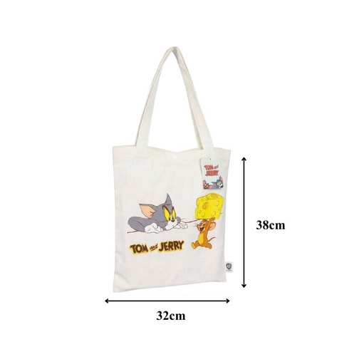 Túi tote vải canvas TJ Cheese 01