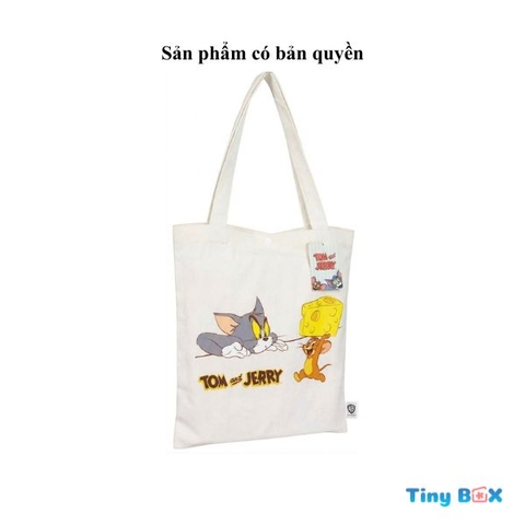 Túi tote vải canvas TJ Cheese 01